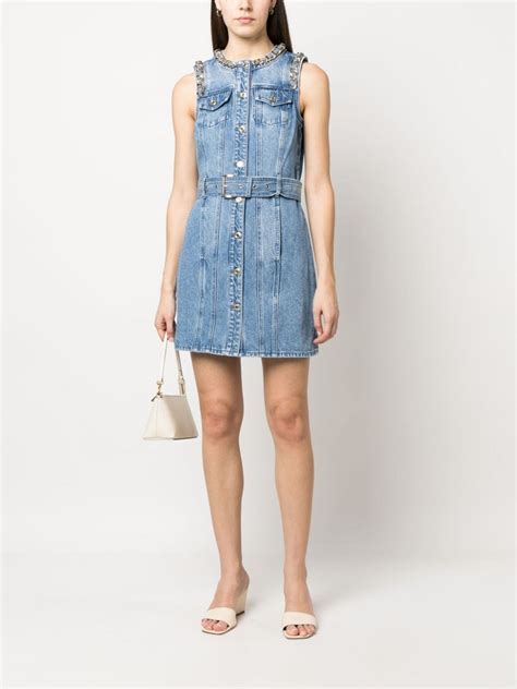 michael kors denim dress with gold chain|macy's michael kors.